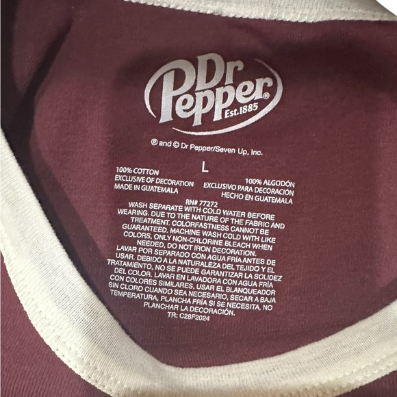 Dr. Pepper Vintage-Style T-Shirt – Size Large – New With Tags, Women - Picture 3 of 6